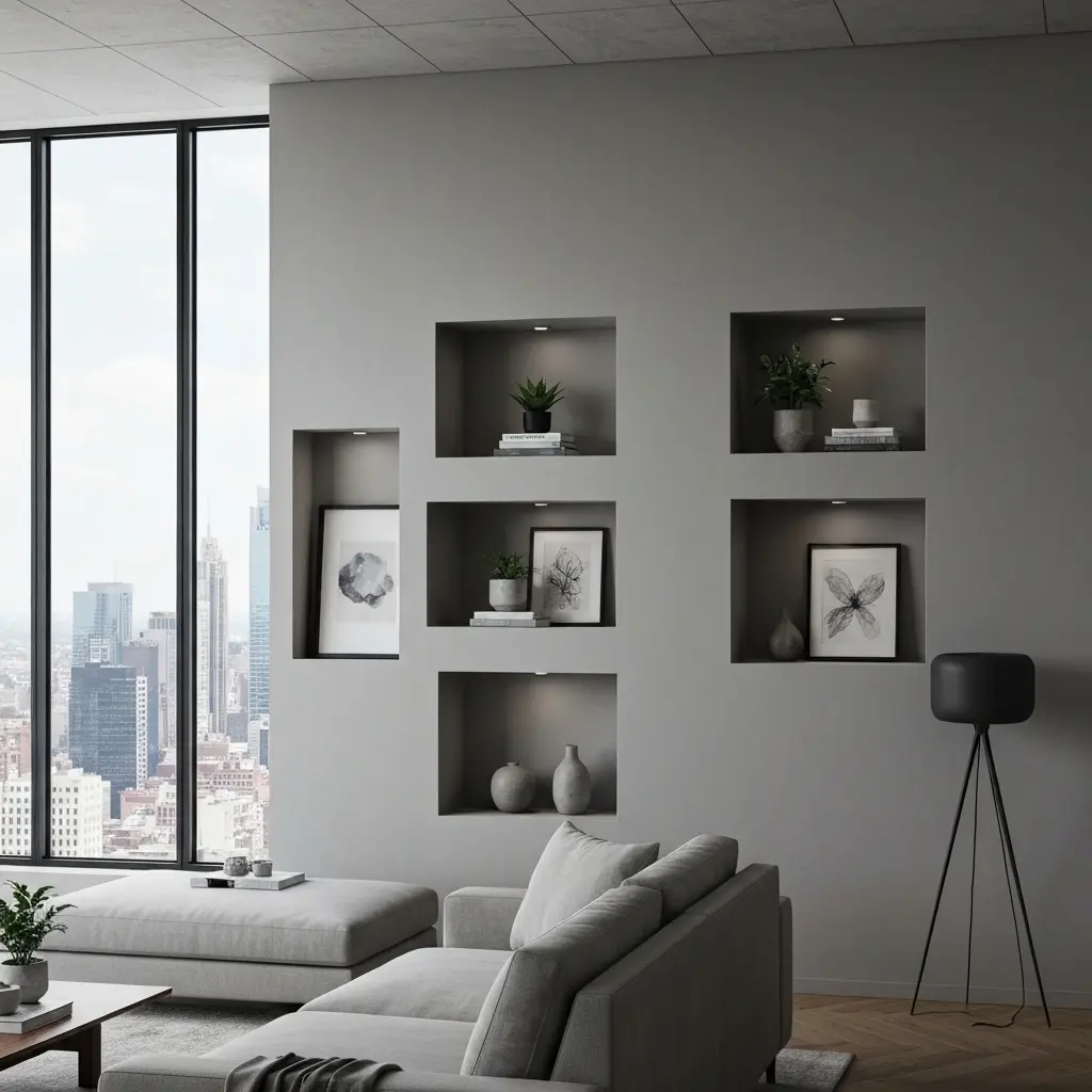 Nichos em Drywall